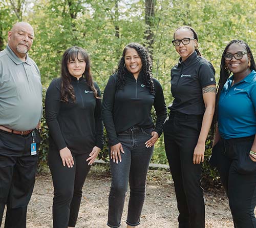Pivotal Health team members standing outdoors for a group photo